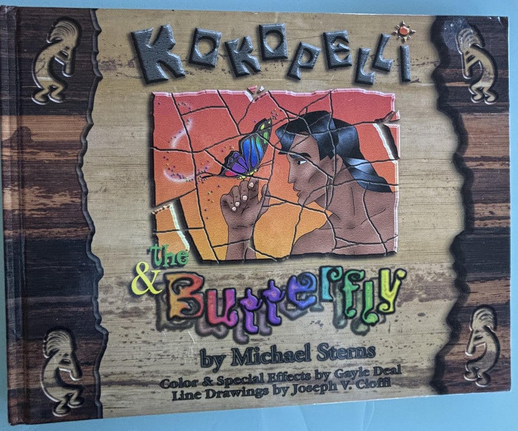 KOKOPELLI the Butterfly:  Michael Sterns  **  Signed copy  **