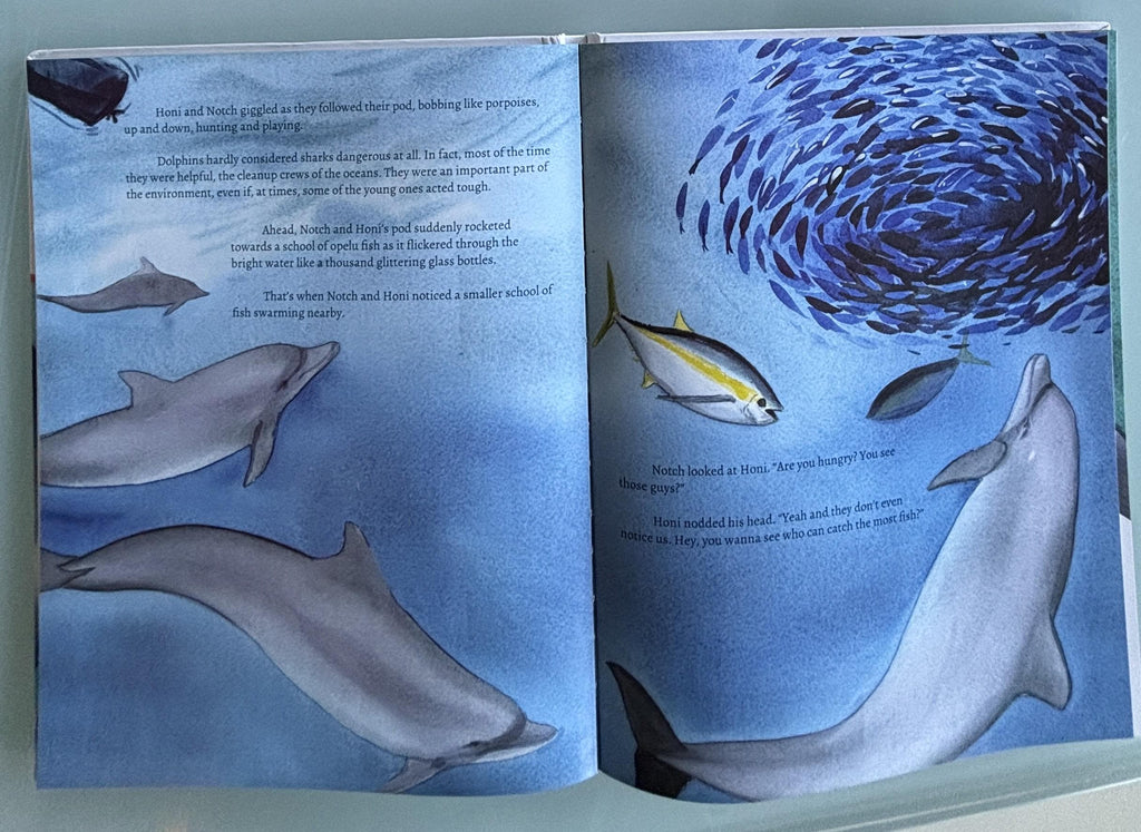 Notch, the rescued dolphin:  Martina Wing  **  Signed First Edition  **