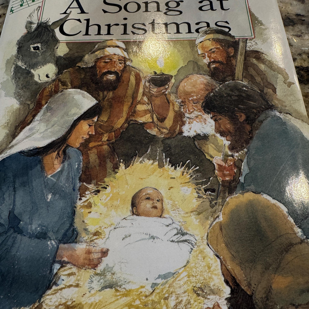 A SONG AT CHRISTMAS:  Mary Absolon   **  First Editon  **  1991
