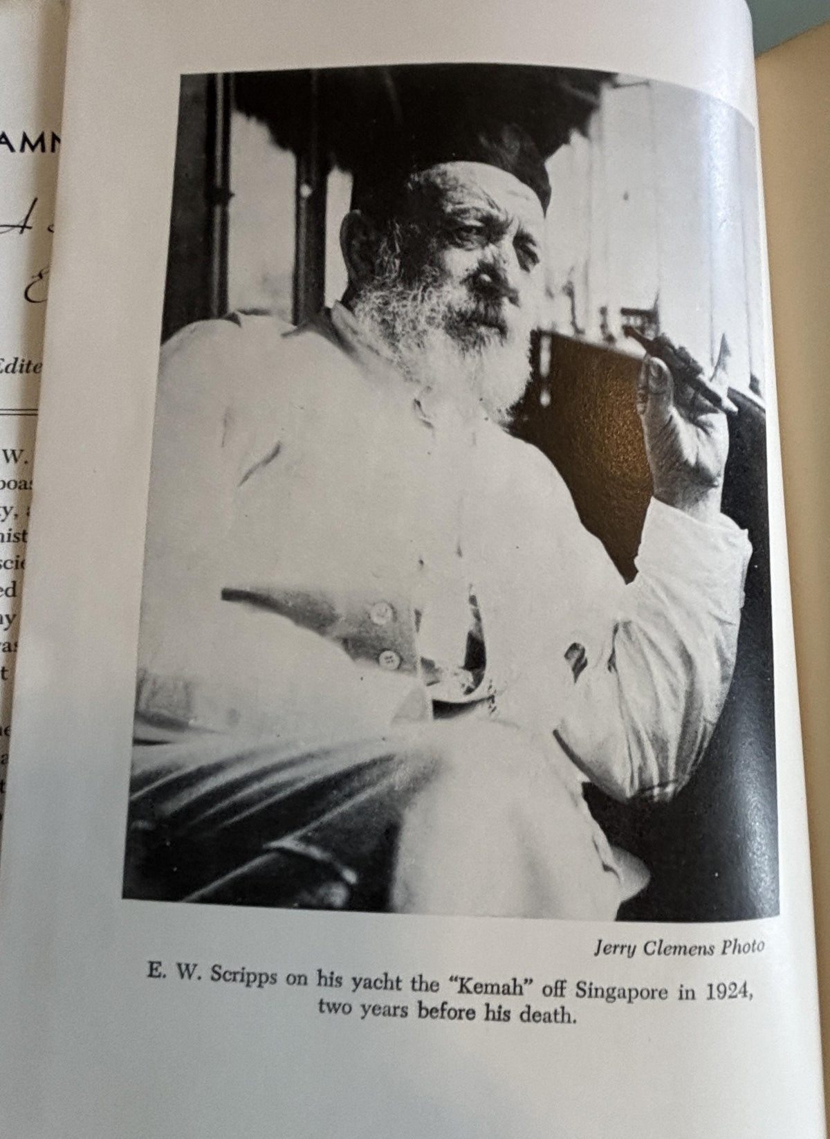 Damned Old Crank:  A Self-Portrait of E. W. Scripps   **   First Edition  **  1951