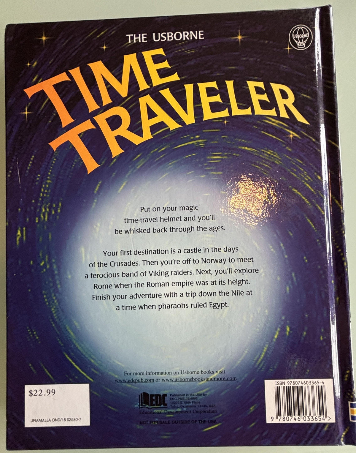TIME TRAVELER:  Judy Hindley and more  **  First American Publication  **