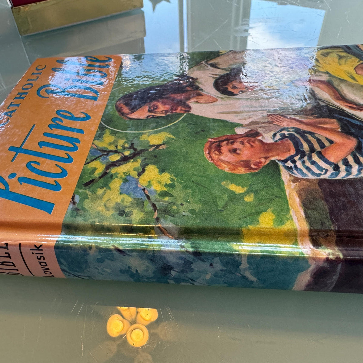 NEW Catholic Picture Bible Book Publishing Co, Stories taken from the Holy Bible c1990 Religious