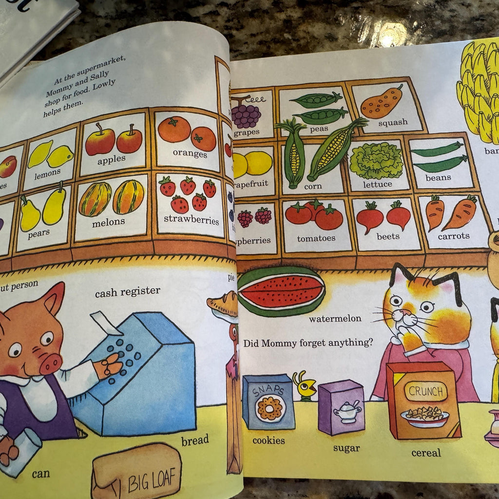 Richard Scarry's Word Book Ever! 1992 Golden Book