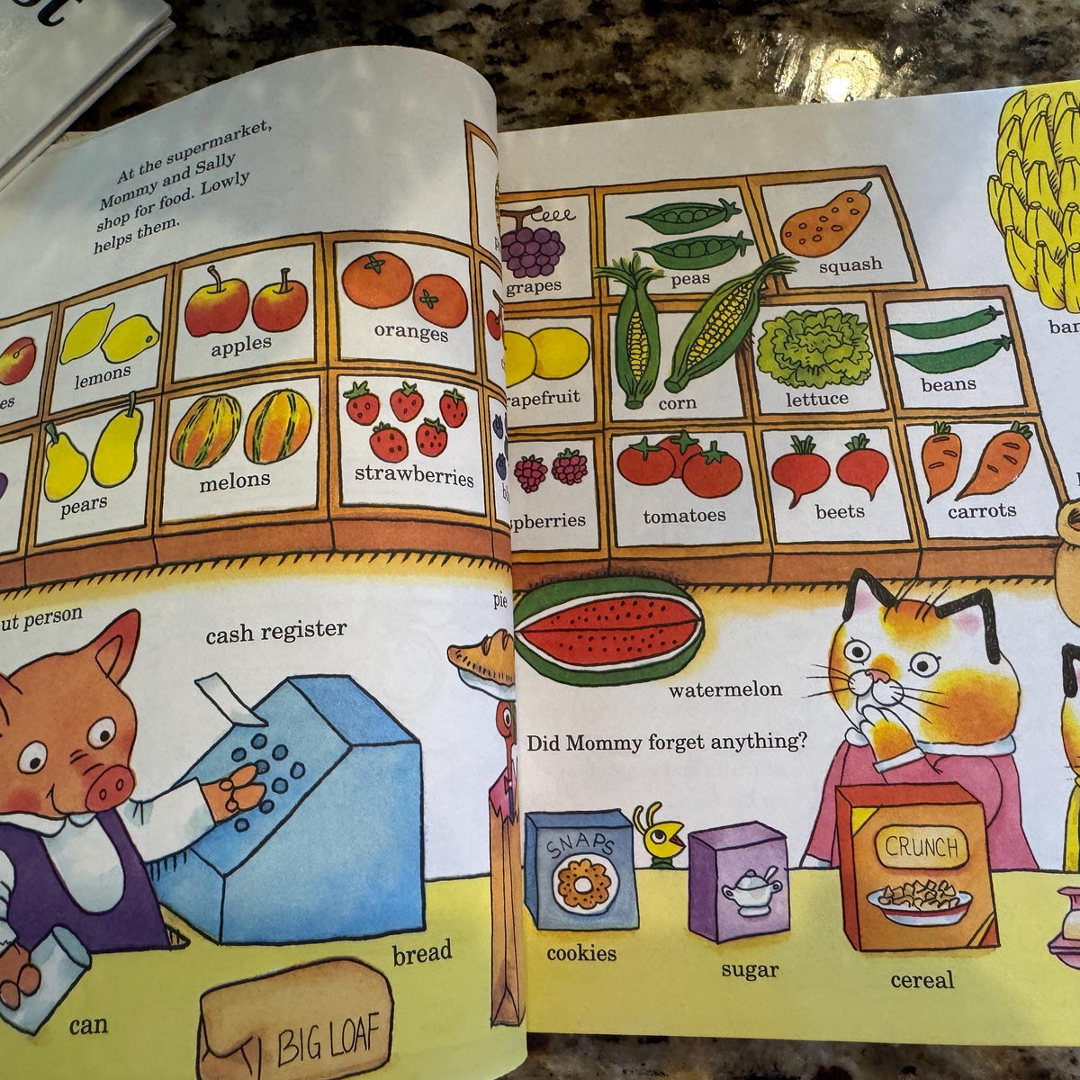 Richard Scarry's Word Book Ever! 1992 Golden Book