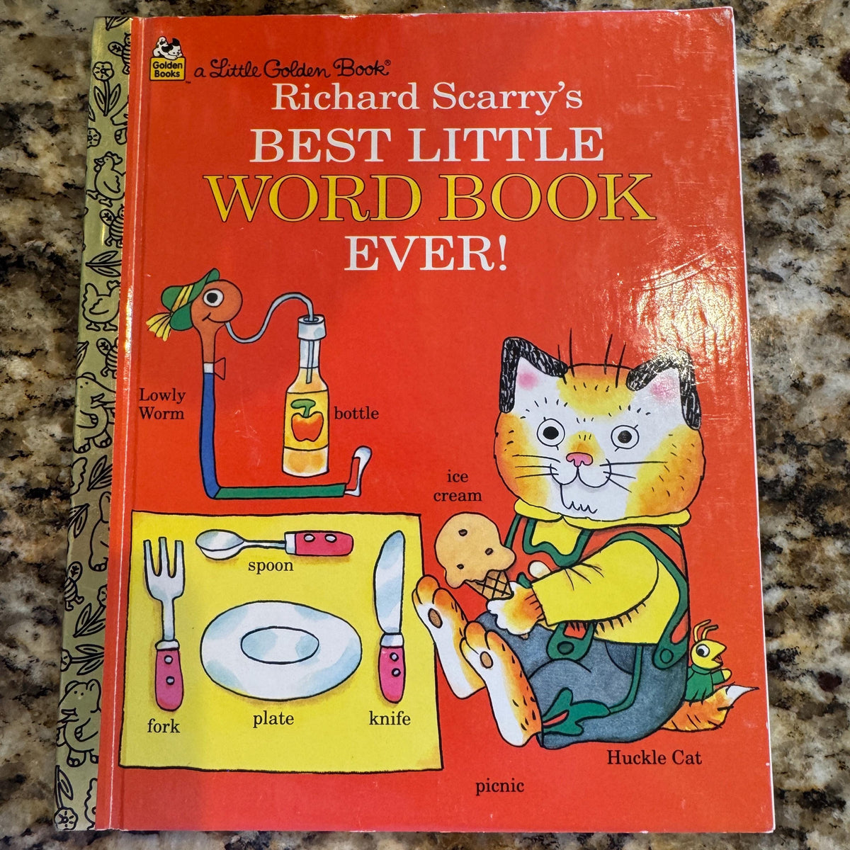Richard Scarry's Word Book Ever! 1992 Golden Book