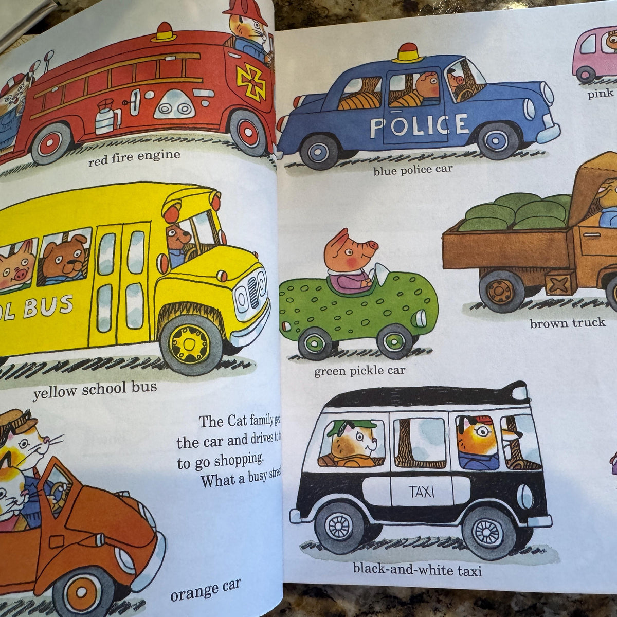 Richard Scarry's Word Book Ever! 1992 Golden Book