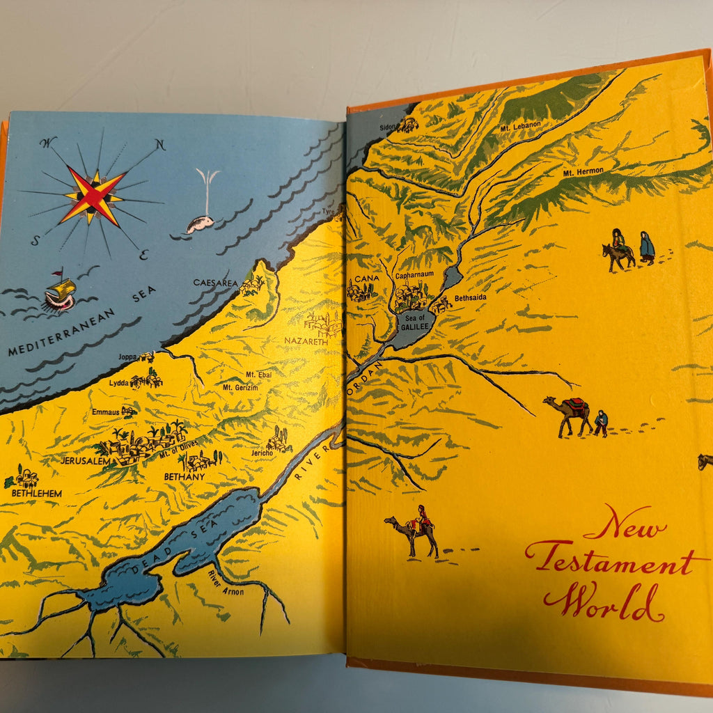 NEW Catholic Picture Bible Book Publishing Co, Stories taken from the Holy Bible c1990 Religious