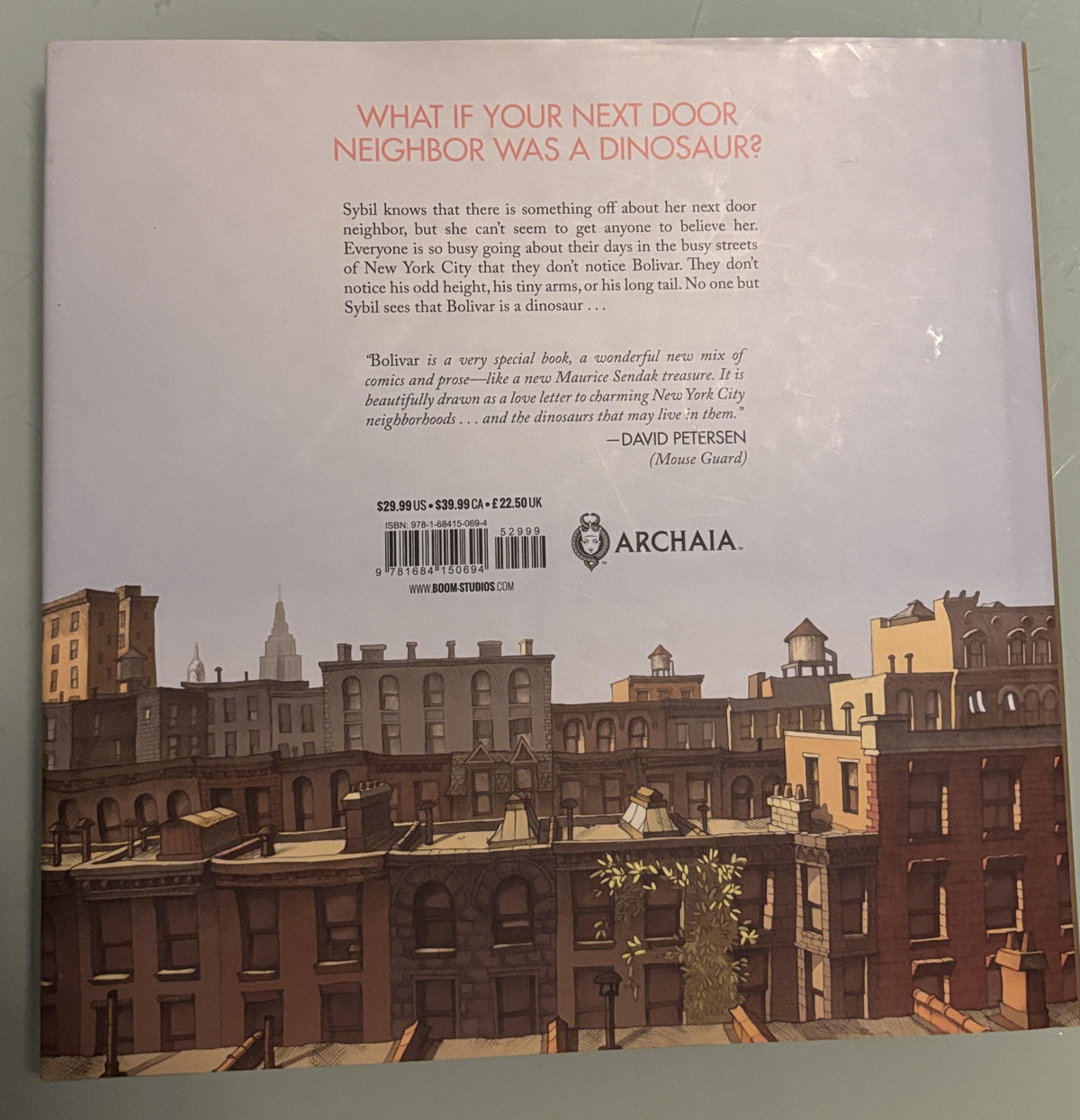 Bolivar:  Sean Rubin  **  First Printing  **