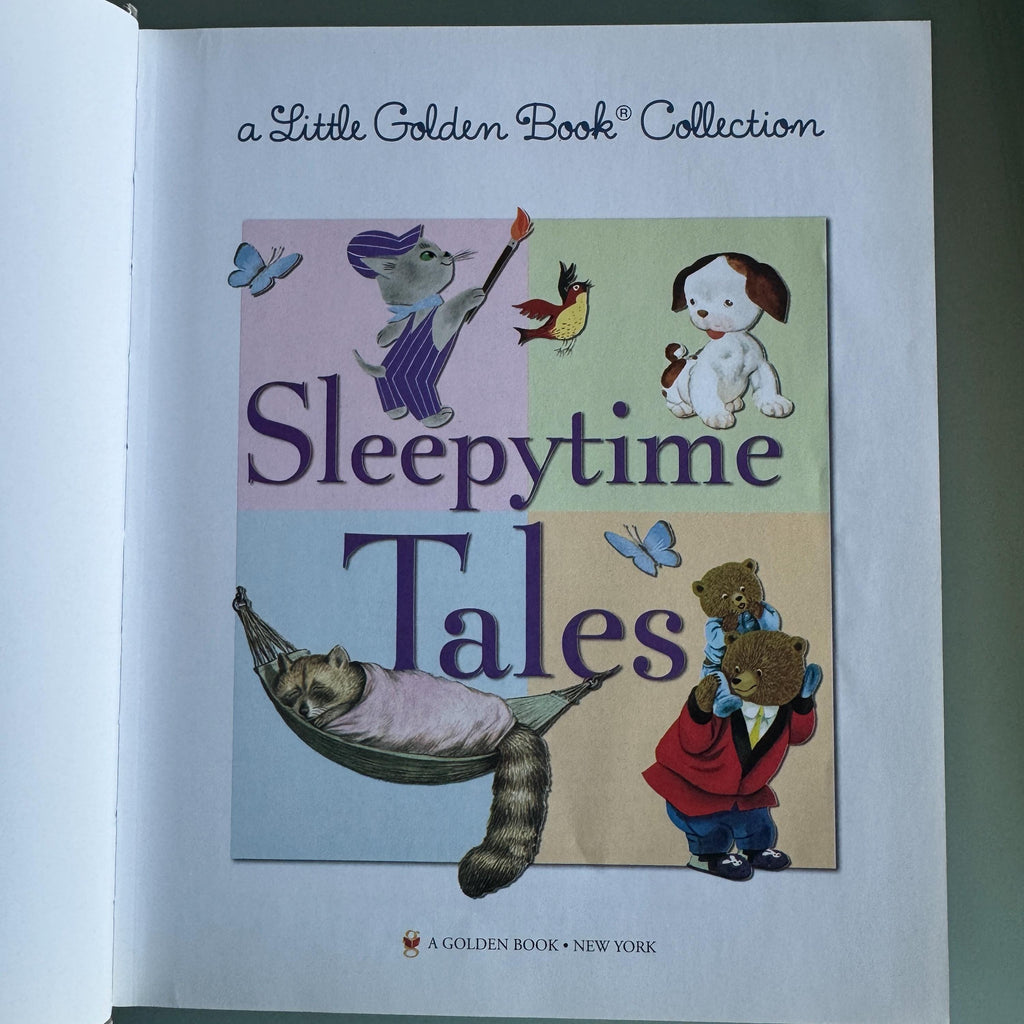 Sleepytime Tales A little Golden Book, Nine Beloved Classics  **  First Random House Edition  **