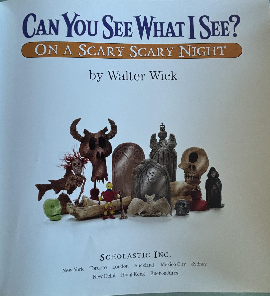 Walter Wick 'Can You See What I See?' Book, **  First Edition  **