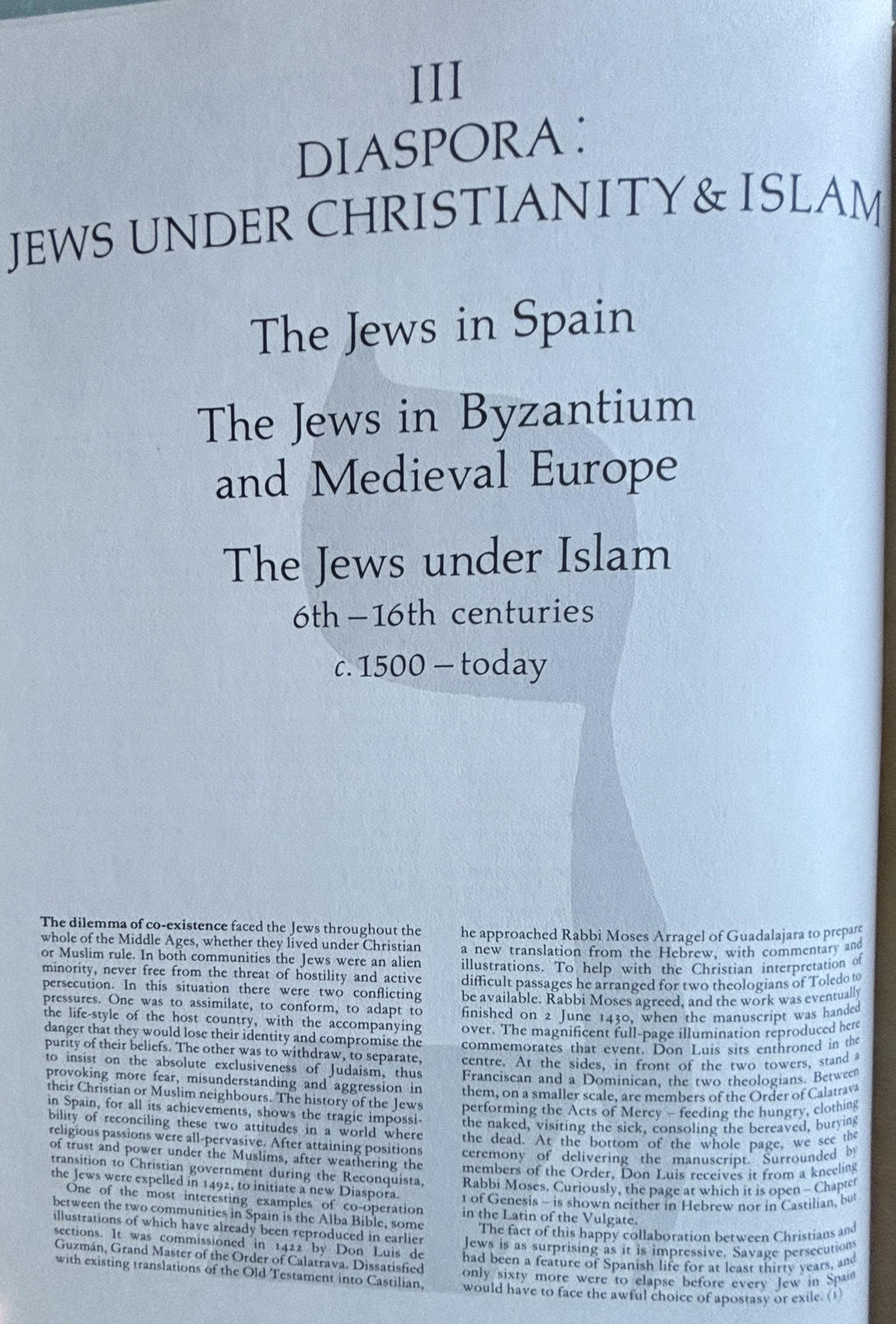 The Jewish World:  History and Culture of the Jewish People