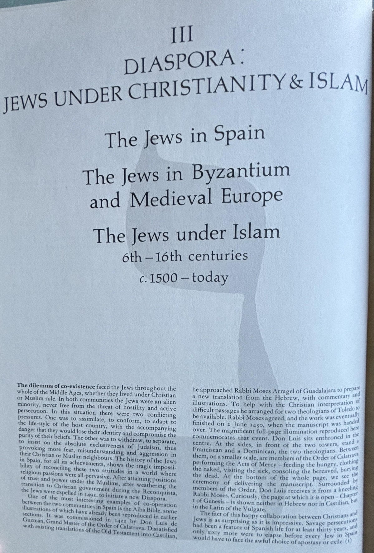 The Jewish World:  History and Culture of the Jewish People