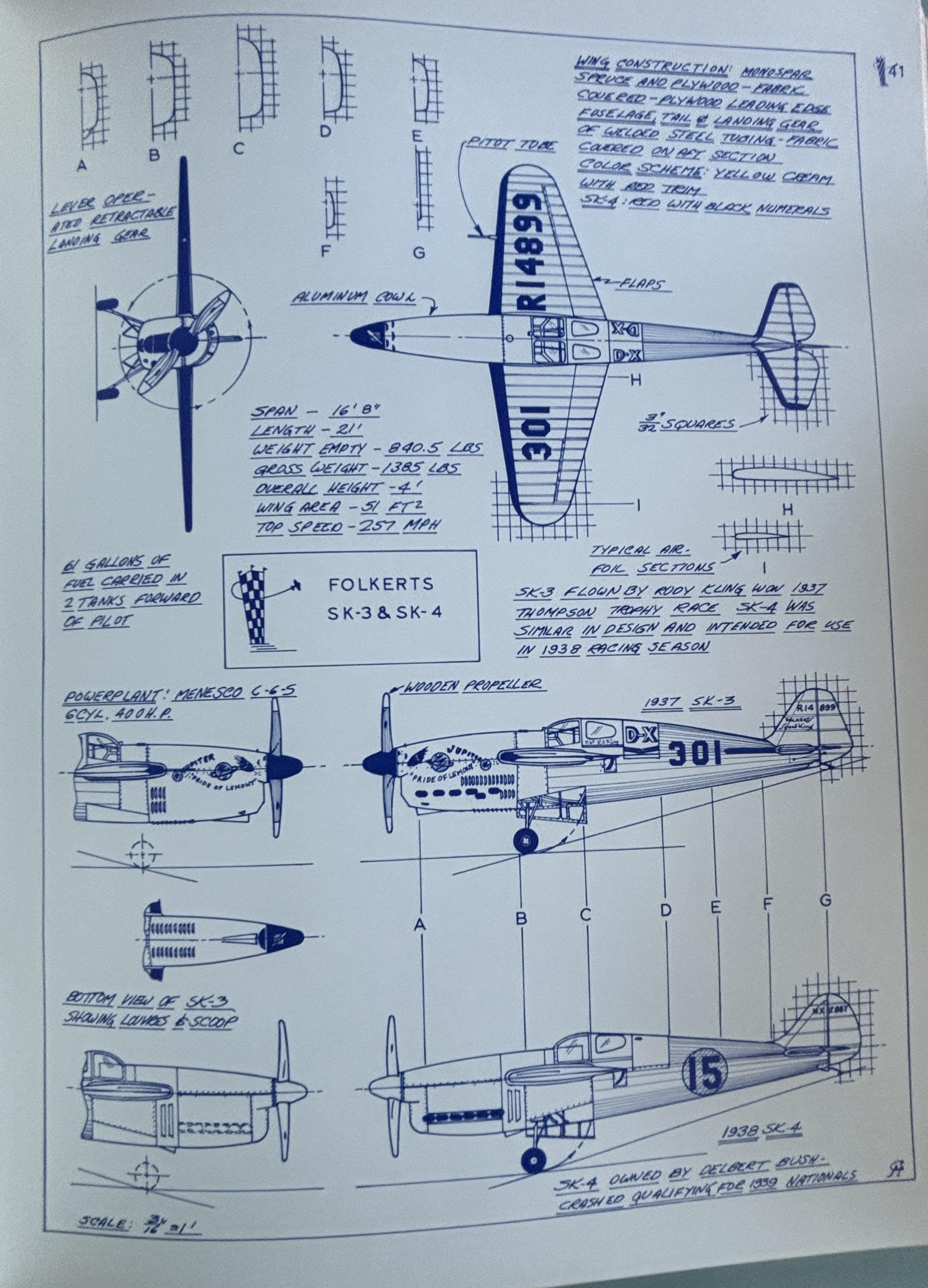 The Modern Air Racers:  Charles A. Mendenhall  **  2nd Printing 1976  **