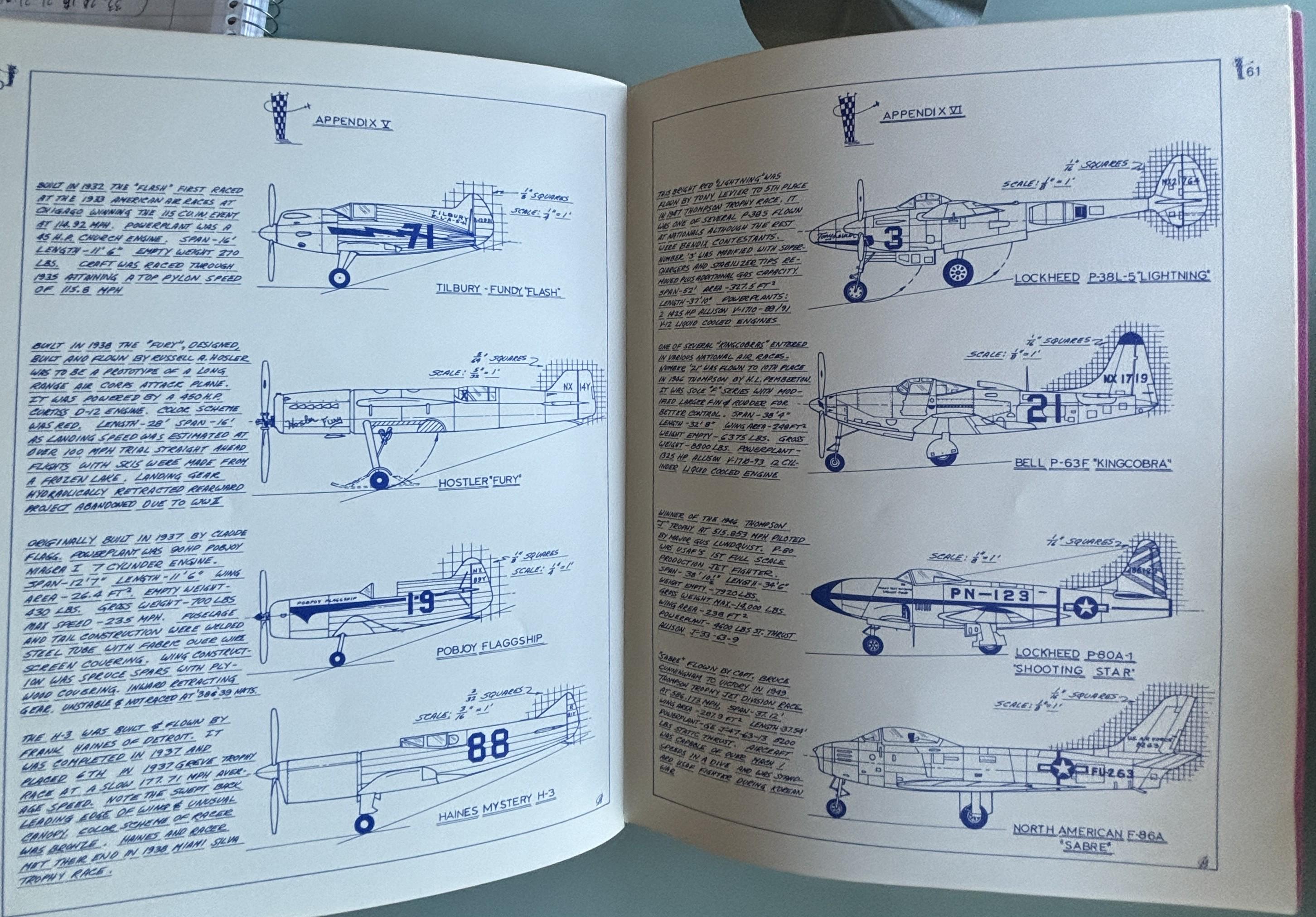 The Modern Air Racers:  Charles A. Mendenhall  **  2nd Printing 1976  **