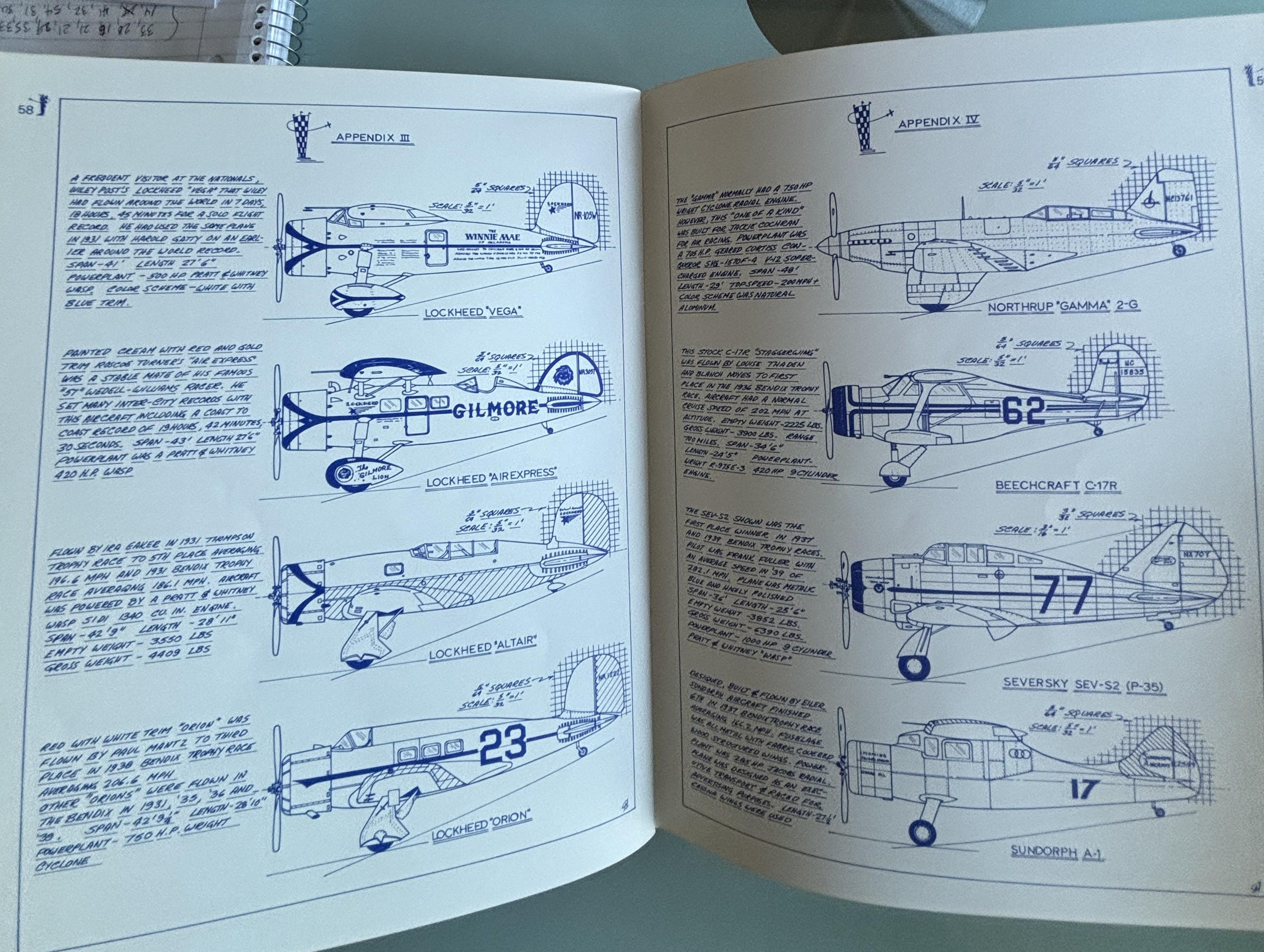 The Modern Air Racers:  Charles A. Mendenhall  **  2nd Printing 1976  **