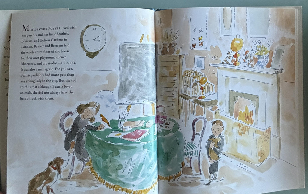 The Unforunate Tale of the Borrowed Guiea Pig:  Beatrix Potter  **  First Edition  **