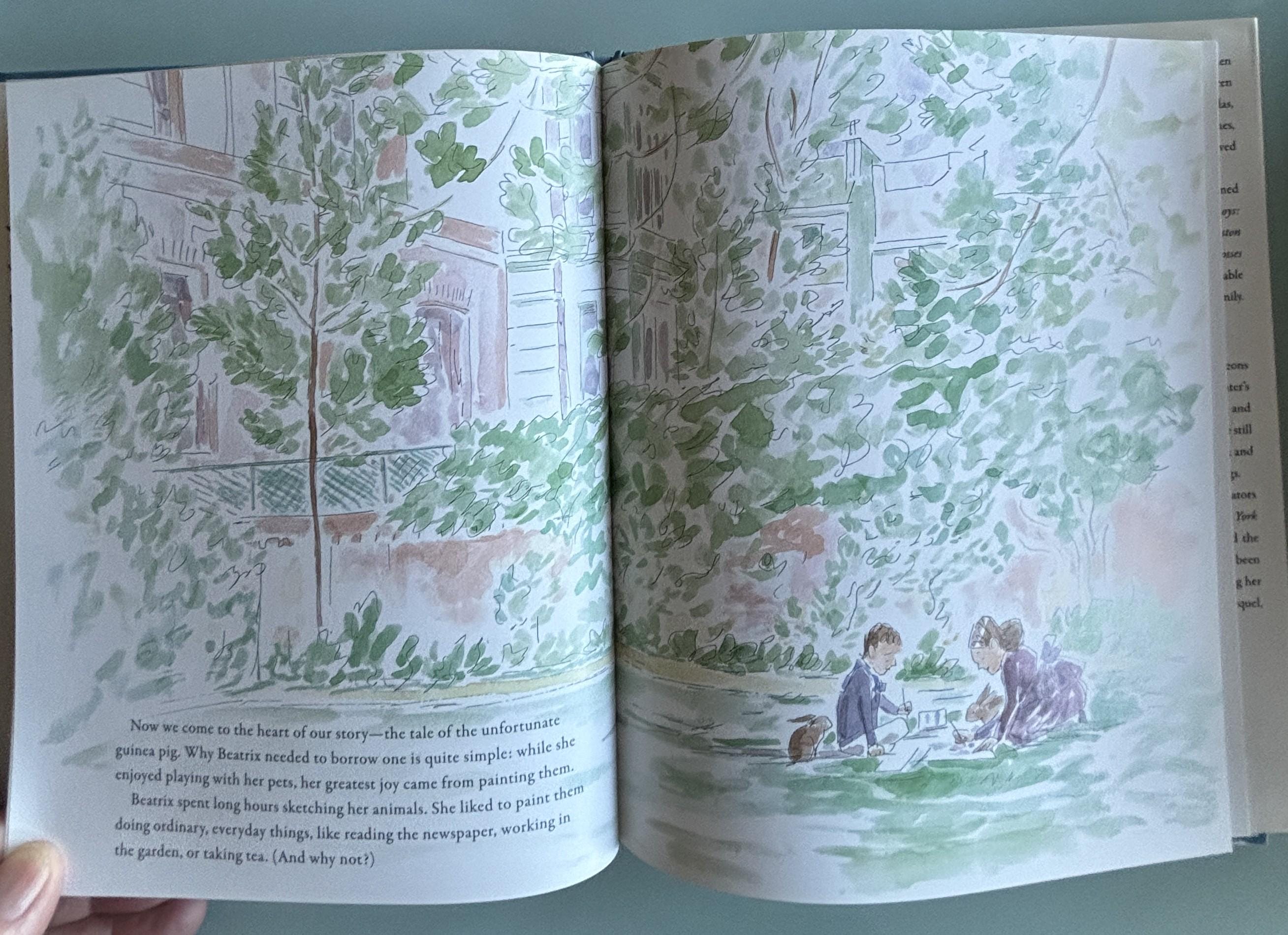 The Unforunate Tale of the Borrowed Guiea Pig:  Beatrix Potter  **  First Edition  **