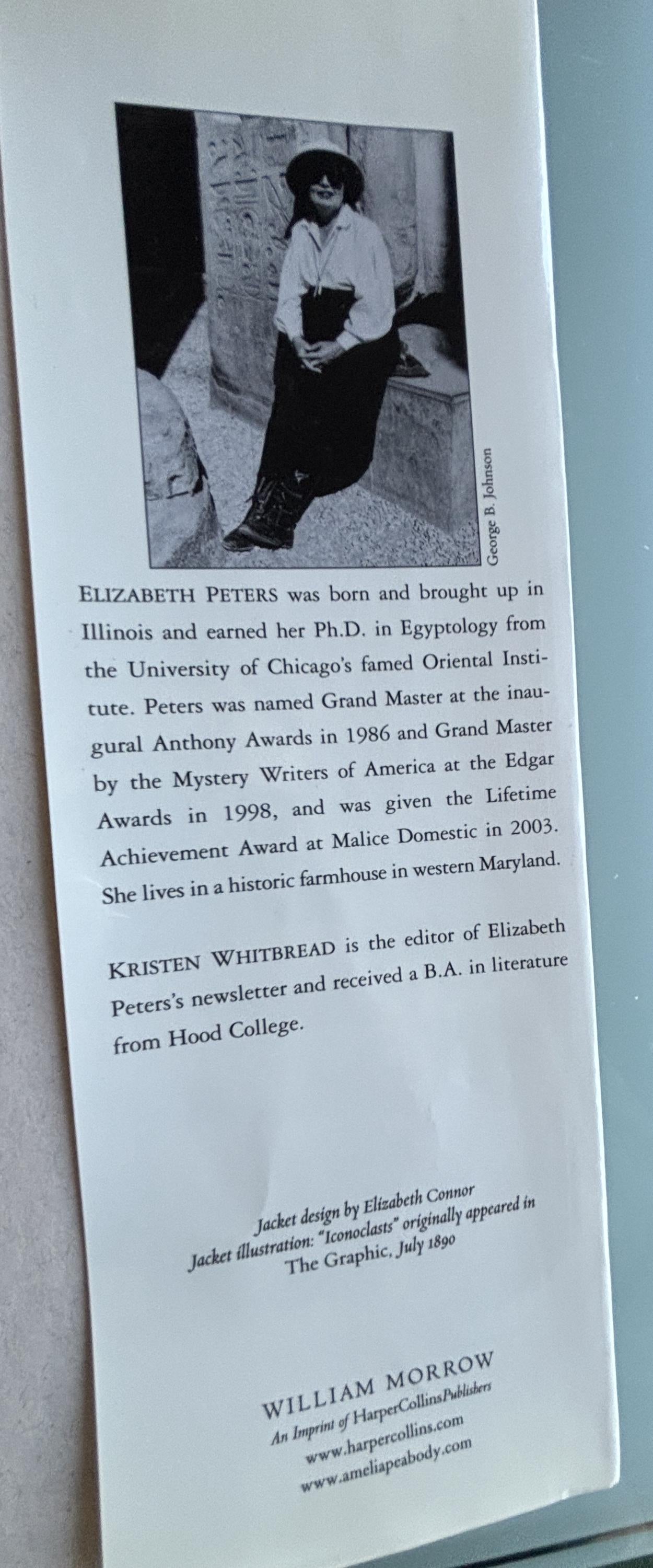 Amelia Peabody's EGYPT - A Compendium:  Elizabeth Peters  **  First Edition  **