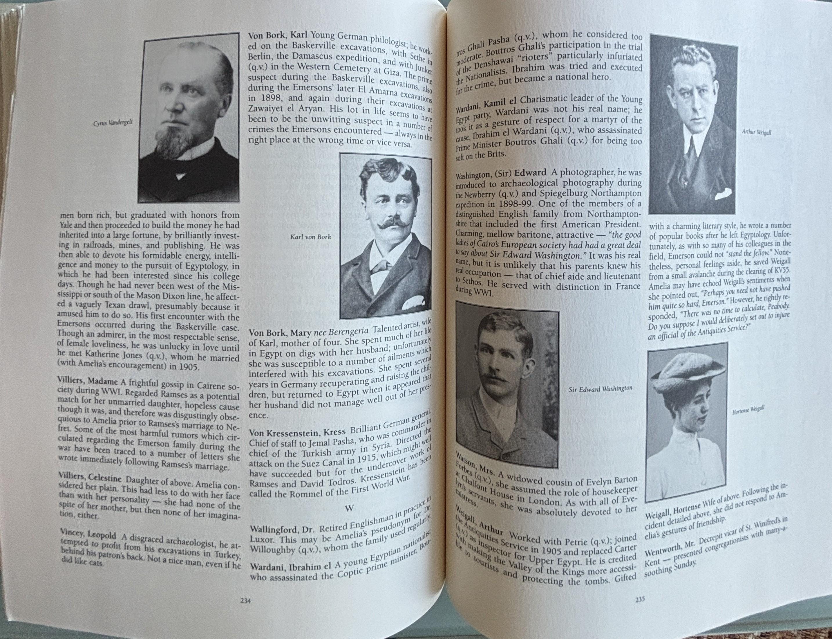 Amelia Peabody's EGYPT - A Compendium:  Elizabeth Peters  **  First Edition  **