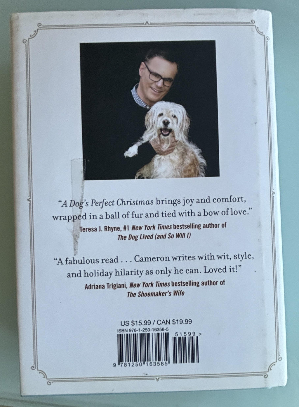 W. Bruce Cameron A Dog's Christmas First Edition Novel