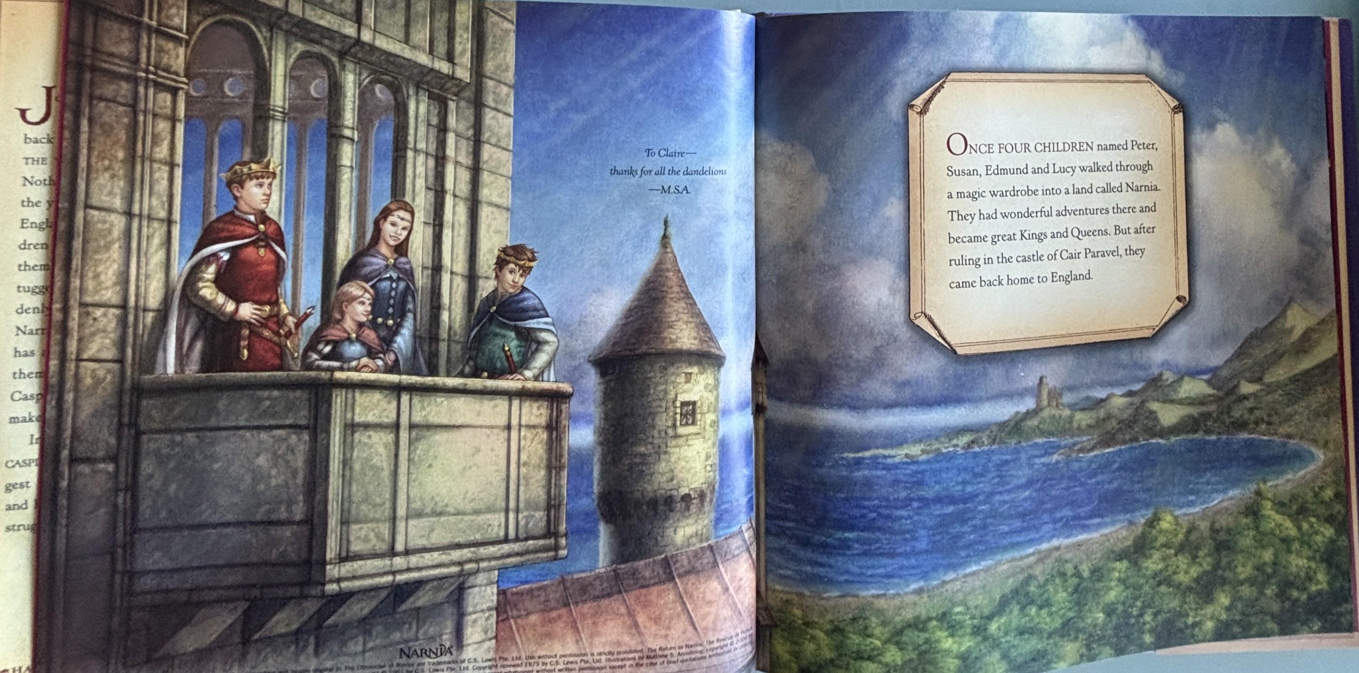 The Return To Narnia - The Rescue of Prince Caspain:  C. S. Lewis