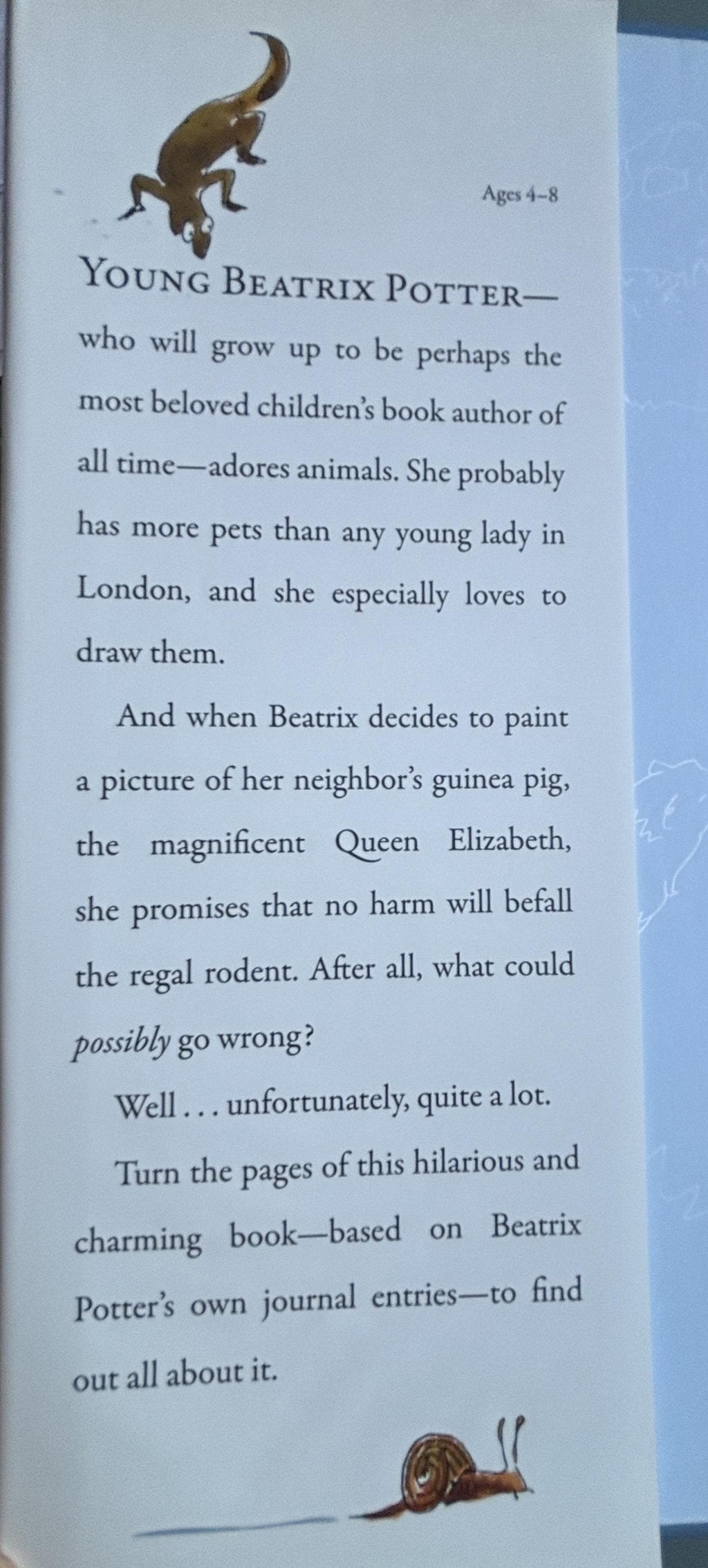 The Unforunate Tale of the Borrowed Guiea Pig:  Beatrix Potter  **  First Edition  **