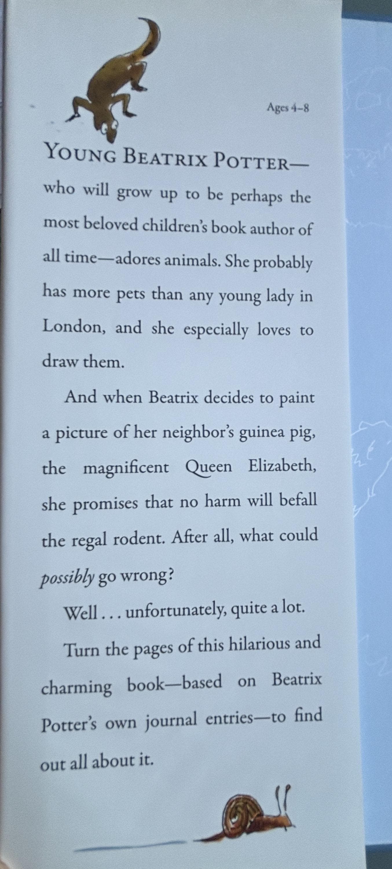 The Unforunate Tale of the Borrowed Guiea Pig:  Beatrix Potter  **  First Edition  **