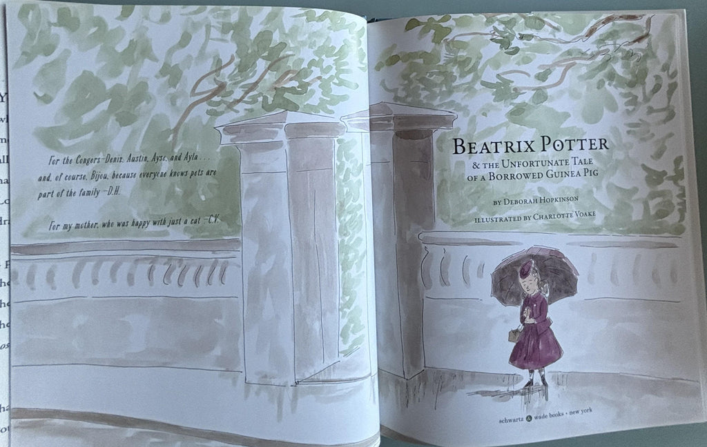 The Unforunate Tale of the Borrowed Guiea Pig:  Beatrix Potter  **  First Edition  **