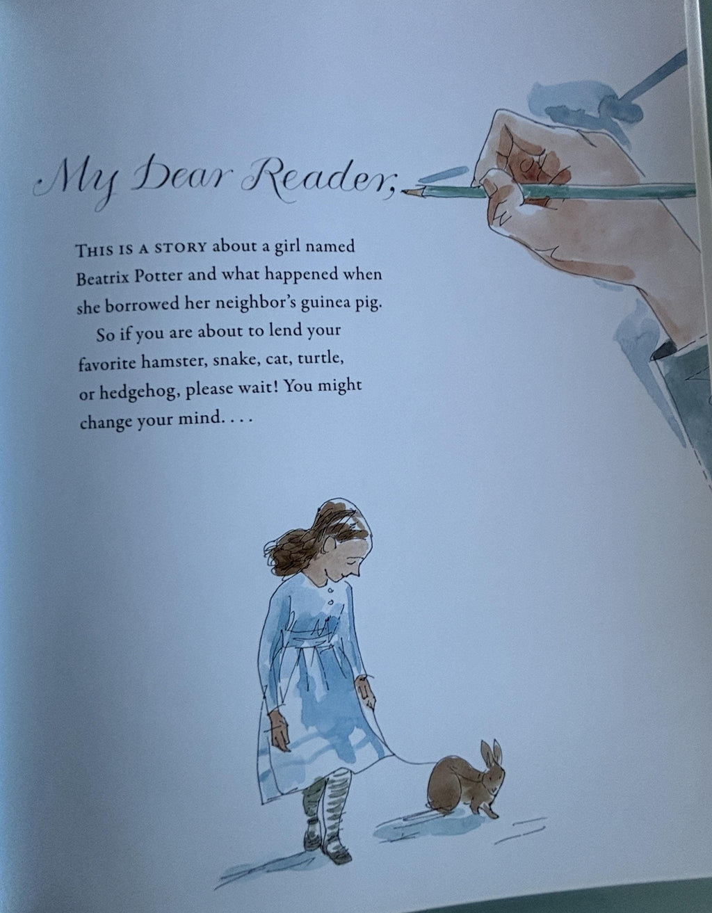 The Unforunate Tale of the Borrowed Guiea Pig:  Beatrix Potter  **  First Edition  **