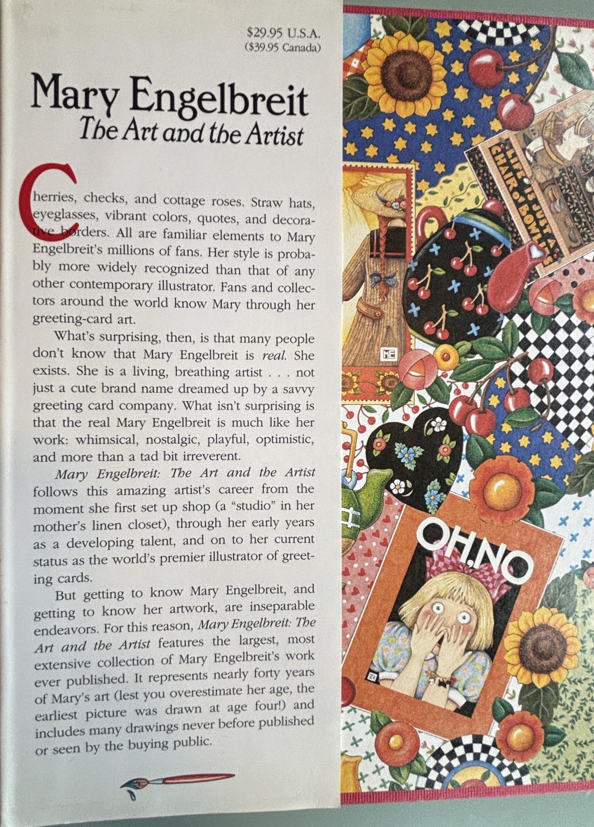 Mary Engelbreit : The Art and the Artist **  First Edition  **