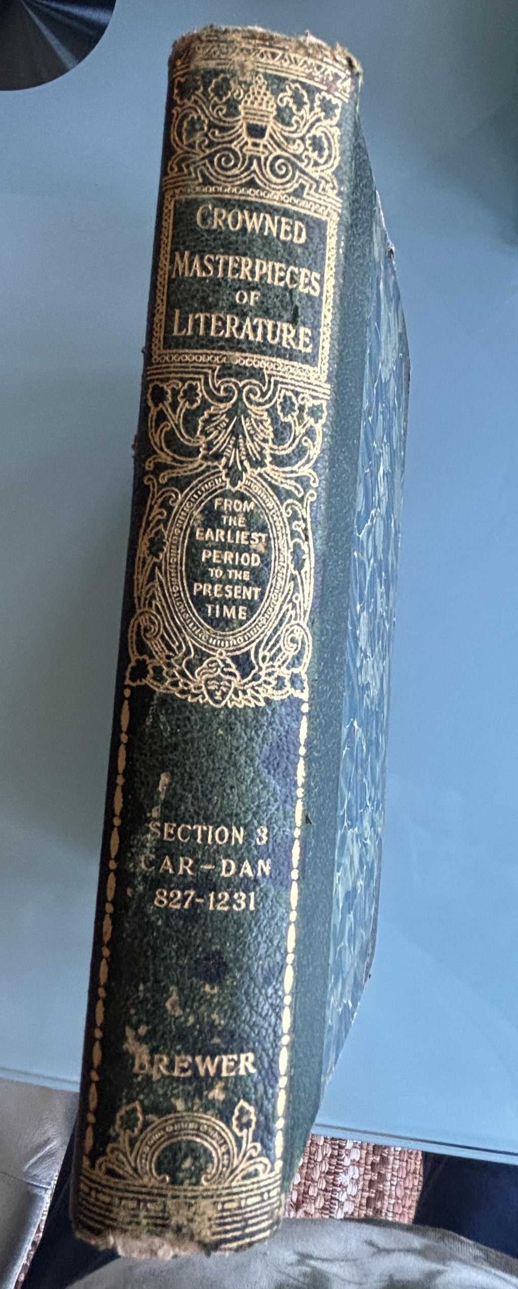 Crowned Masterpieces of Literature:  David J. Brewer  **  Unopened Pages  ** 1908
