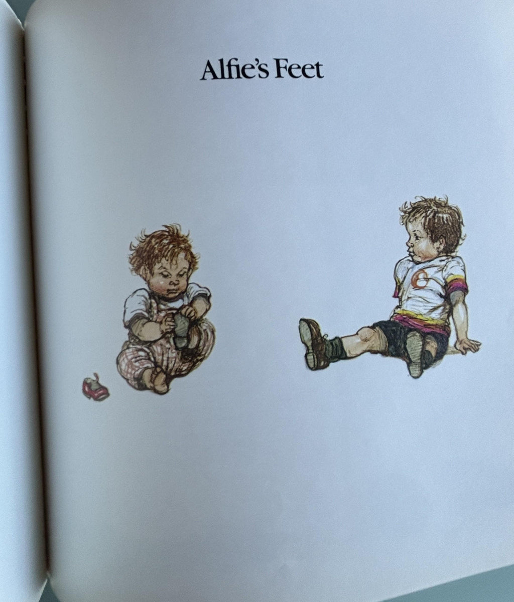 Alfie"s Feet:  Shirley Hughes  **  FIrst Edition  **  1982
