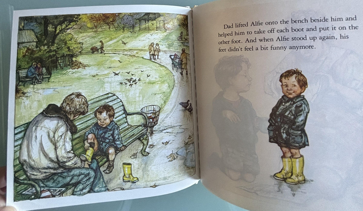 Alfie"s Feet:  Shirley Hughes  **  FIrst Edition  **  1982