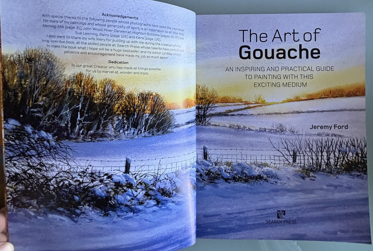 The Art of GOUACHE:  Jeremay Ford  **  First Published  **