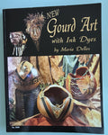 New Gourd Art with Ink Dyes:  Maria Dellos