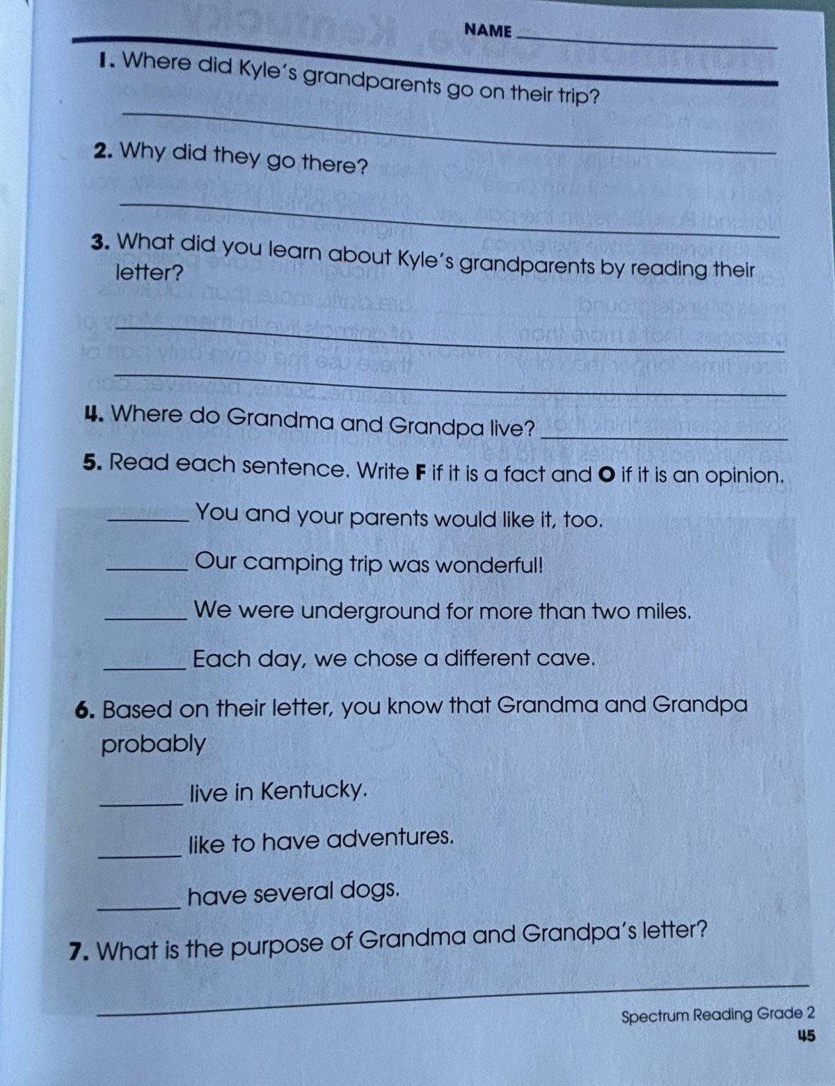 Reading Grade 2:  Carson Dellosa