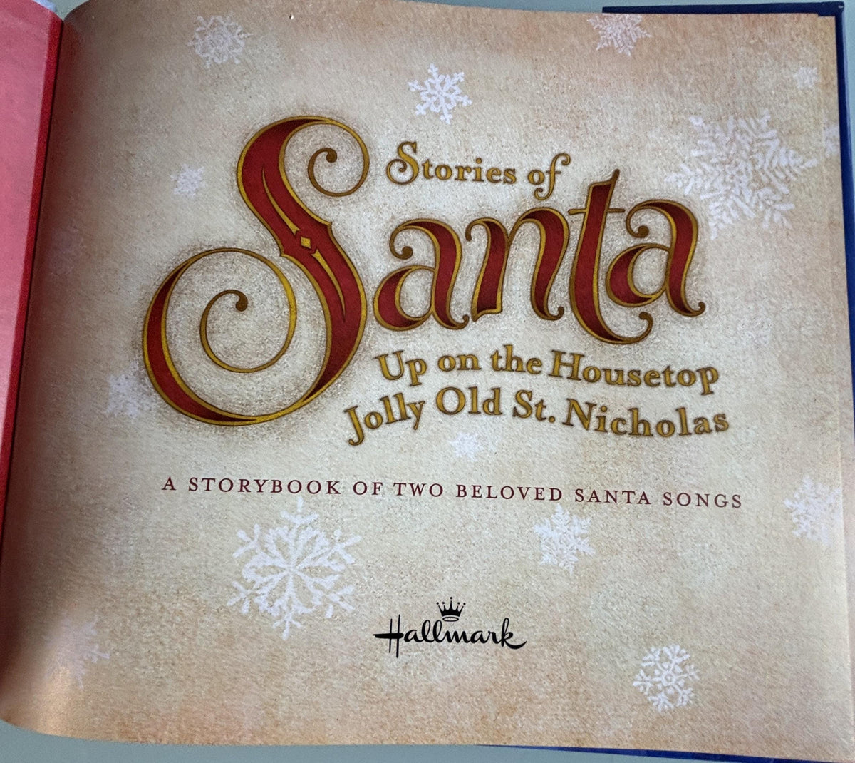 Stories of Santa - Up on the Housetop with Old St. Nicholas:  Hallmark