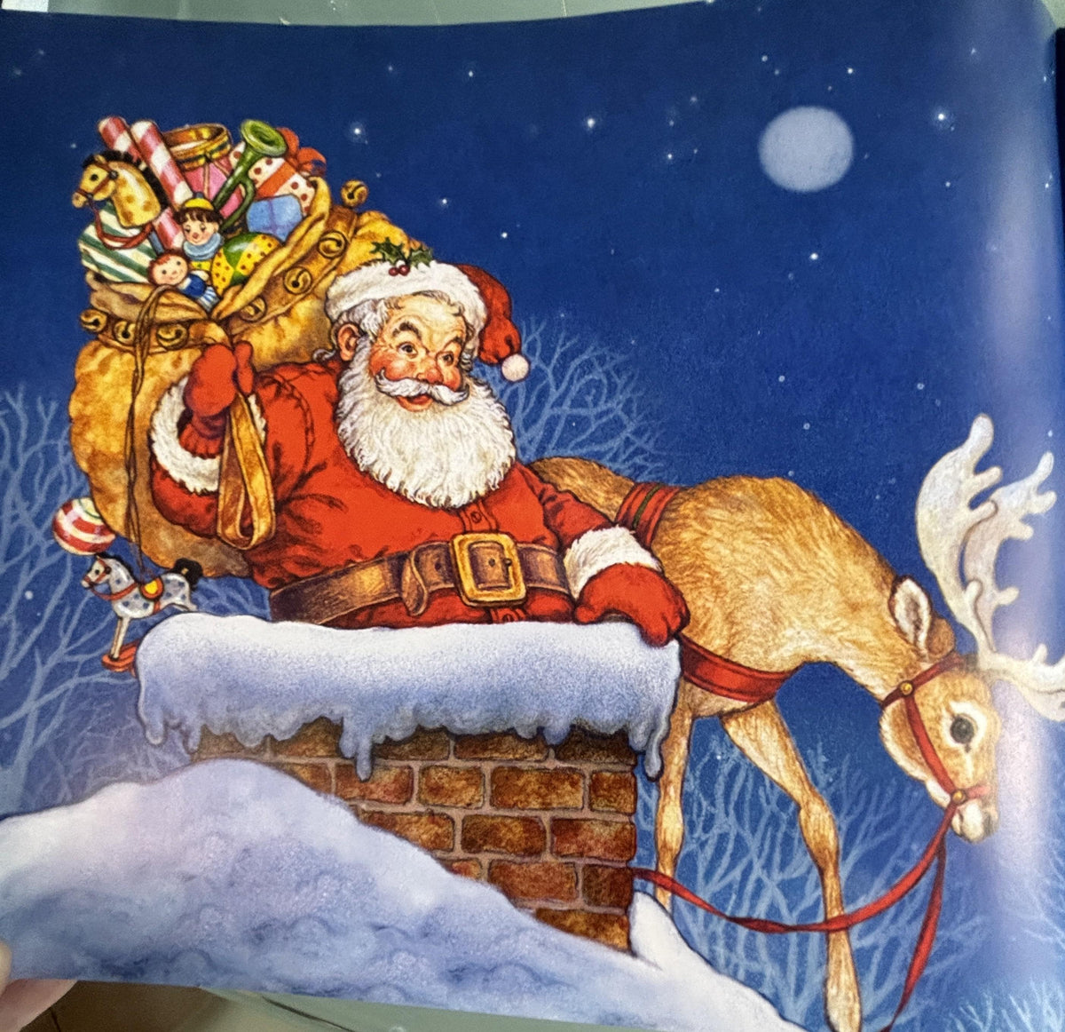 Stories of Santa - Up on the Housetop with Old St. Nicholas:  Hallmark