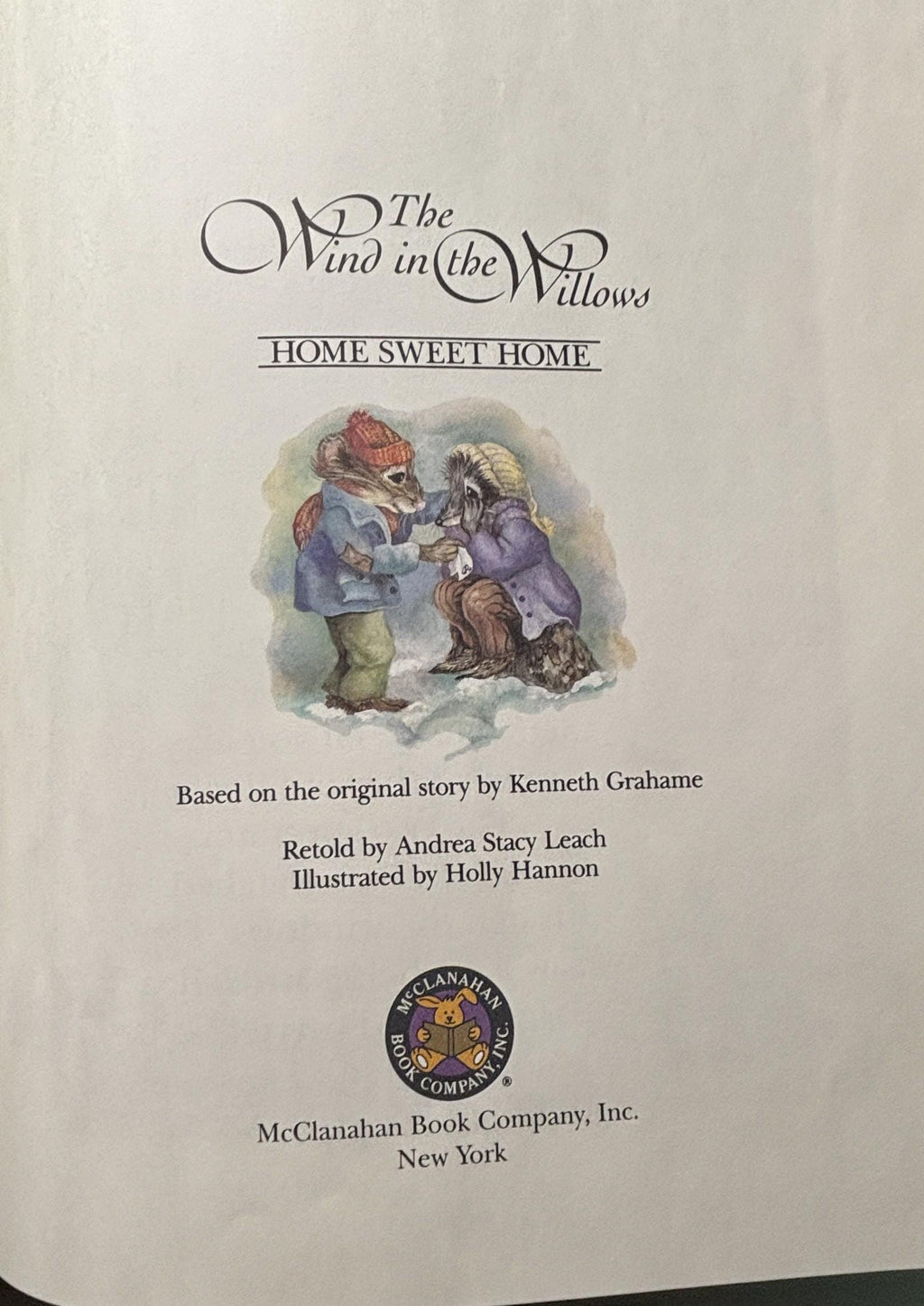 Wind in the Willows - Home Sweet Home:  Kenneth Grahame