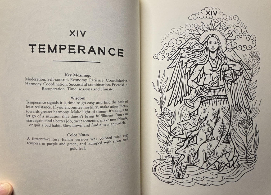 The TAROT Coloring Book:  McMahon Collis, Diana