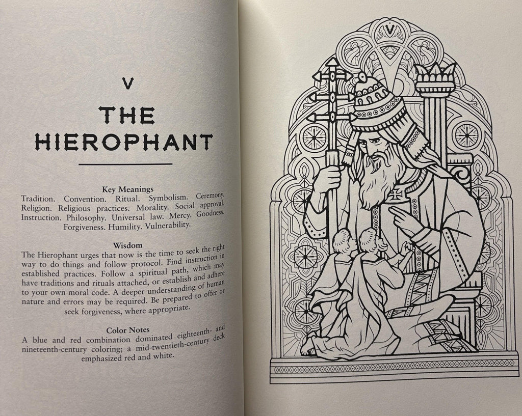 The TAROT Coloring Book:  McMahon Collis, Diana