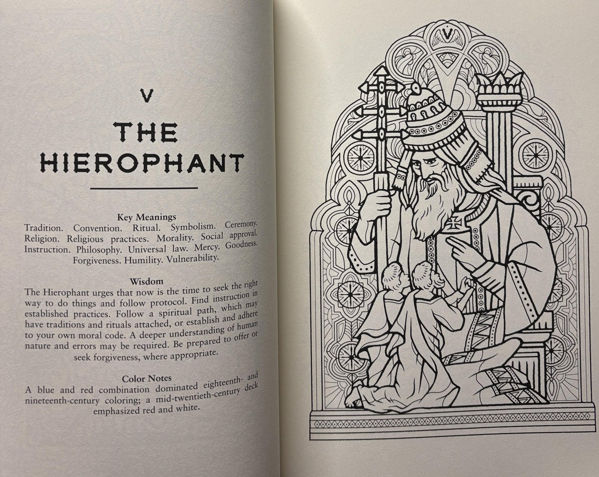 The TAROT Coloring Book:  McMahon Collis, Diana