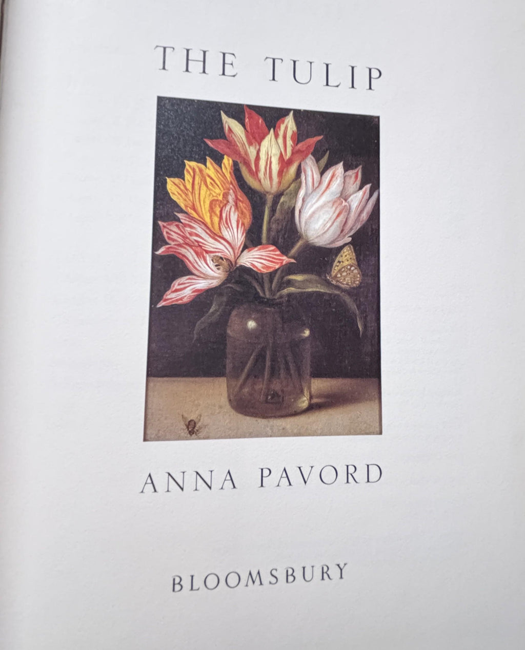 The TULIP:  Anna Pavord  **  First U.S. Edition  **  1999