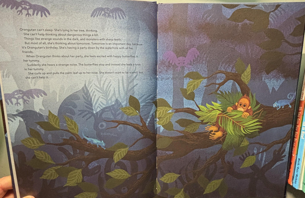 Orangutan is Scared:  Sophie Holmqvist