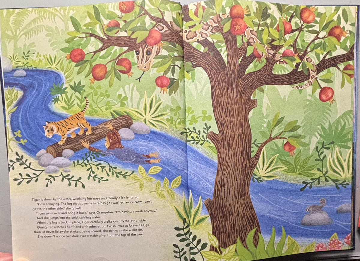Orangutan is Scared:  Sophie Holmqvist