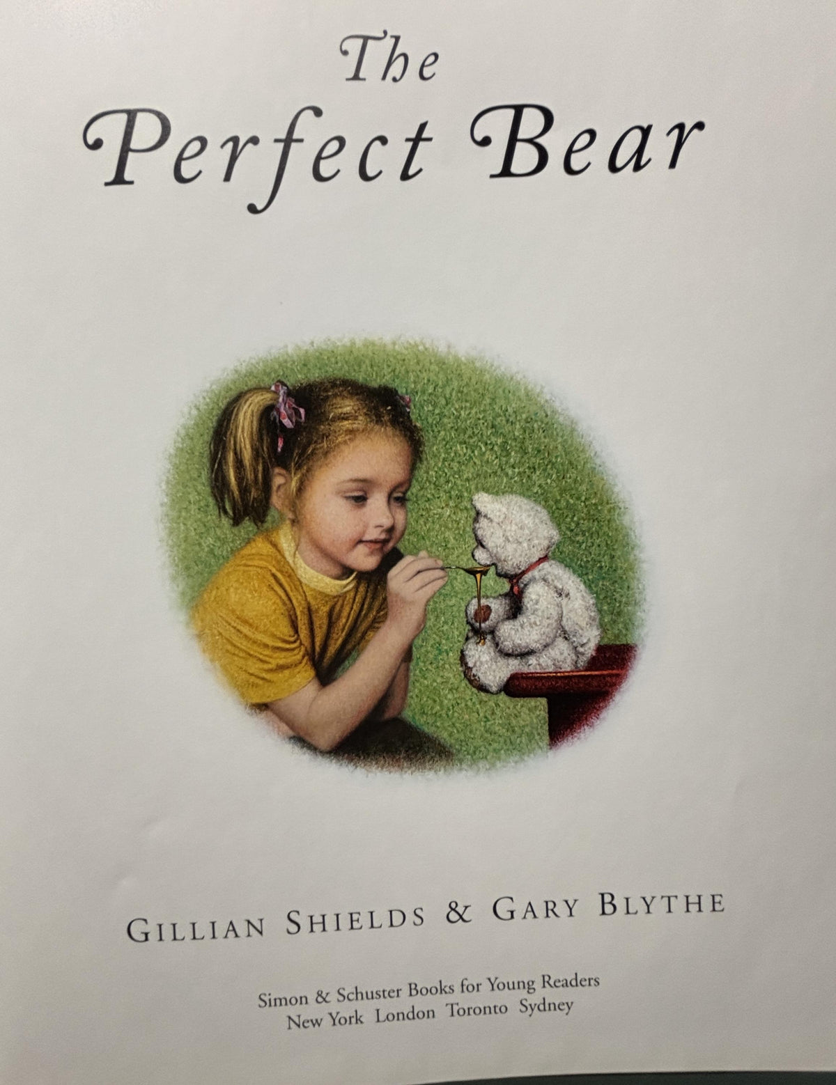 The Perfect Bear:  Gillian Shields  **  First Editiion  **
