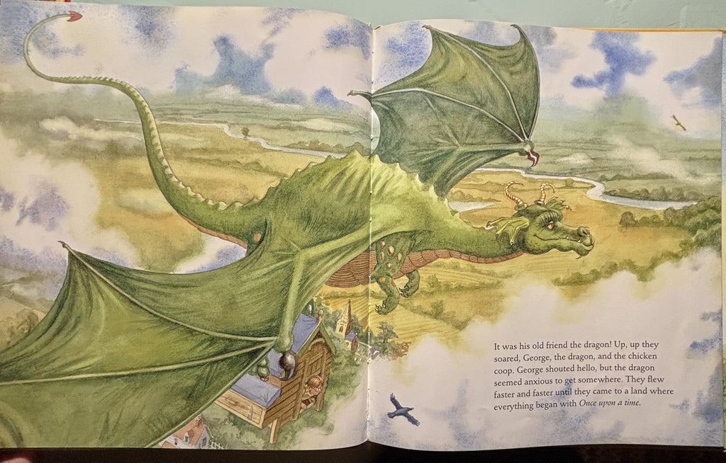 The Dragon Rescue: M. P. Robertson First Edition Hardcover Book