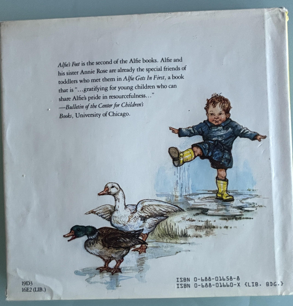Alfie"s Feet:  Shirley Hughes  **  FIrst Edition  **  1982