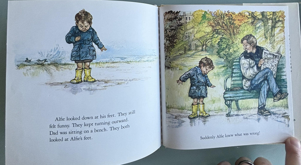 Alfie"s Feet:  Shirley Hughes  **  FIrst Edition  **  1982