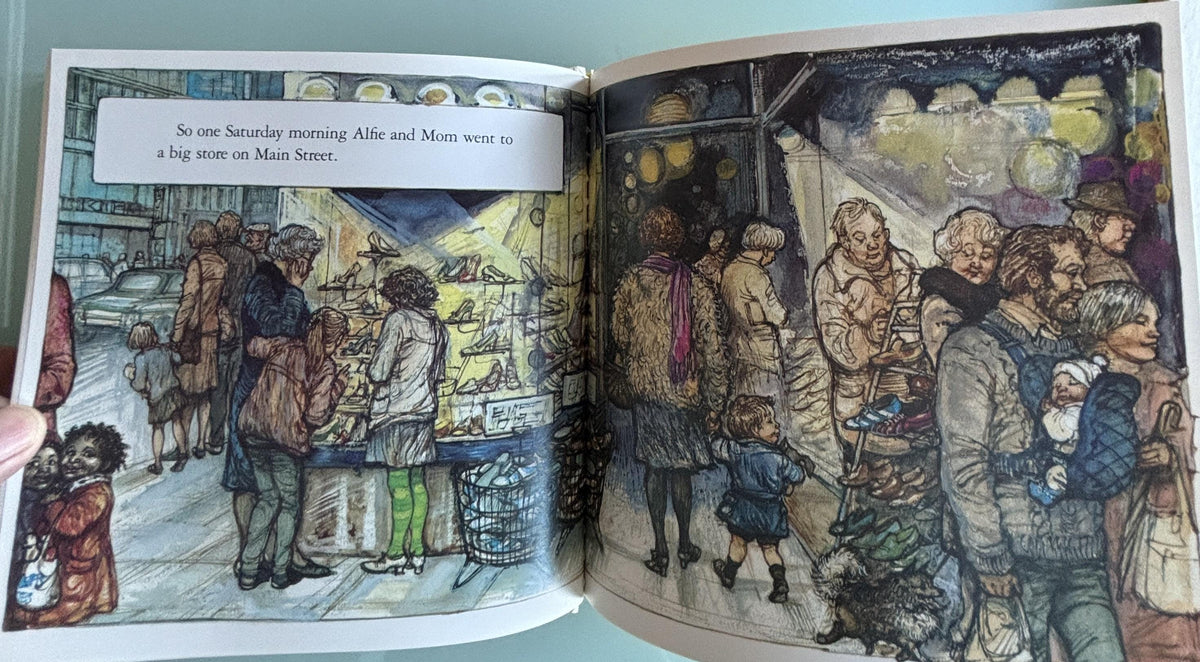 Alfie"s Feet:  Shirley Hughes  **  FIrst Edition  **  1982